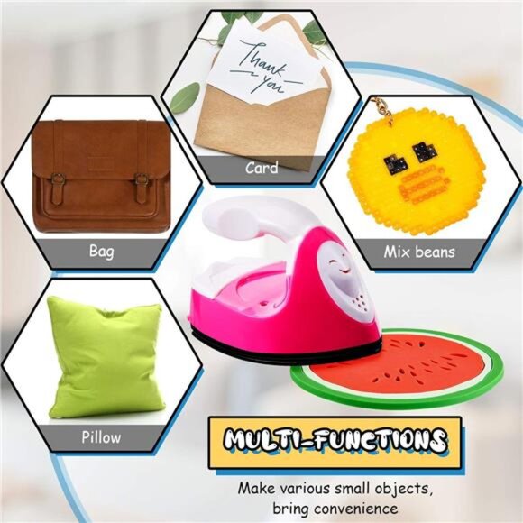 Mini Craft Iron, Small Portable Heat Press Handy Heat Transfer Machine\ - Picture 3 of 7